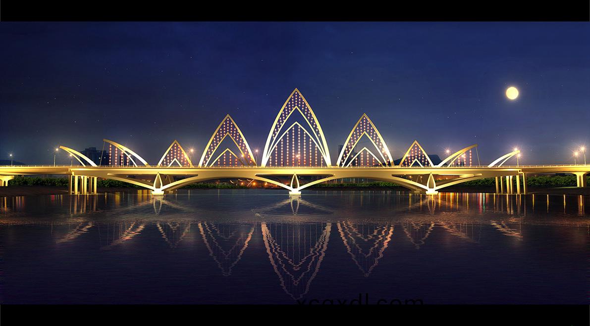 九(jiu)龍(long)江北(bei)港(gang)主橋(qiao)