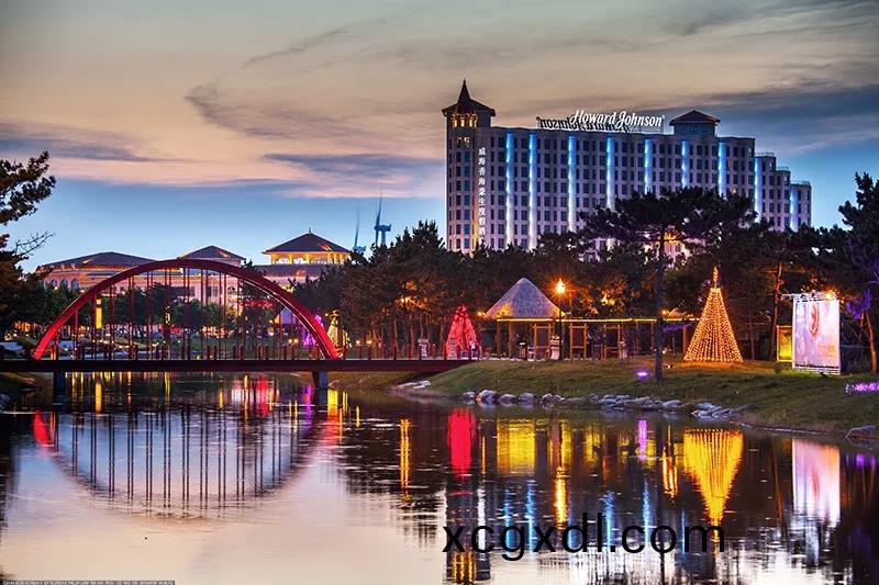 那(na)香海(hai)景區的(de)亱晚--流光(guang)溢綵 美(mei)輪美(mei)奐